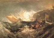 The Wreck of a transport ship